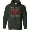 Image of Santa Claws Festive Crab Ugly Christmas Sweater T-Shirt