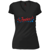 Image of America Heartbeat Long Sleeve Fourth of July Outfit Stars