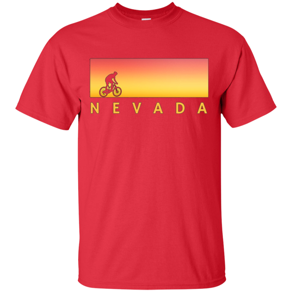 Bike Nevada T-Shirt, NV Biker Tee