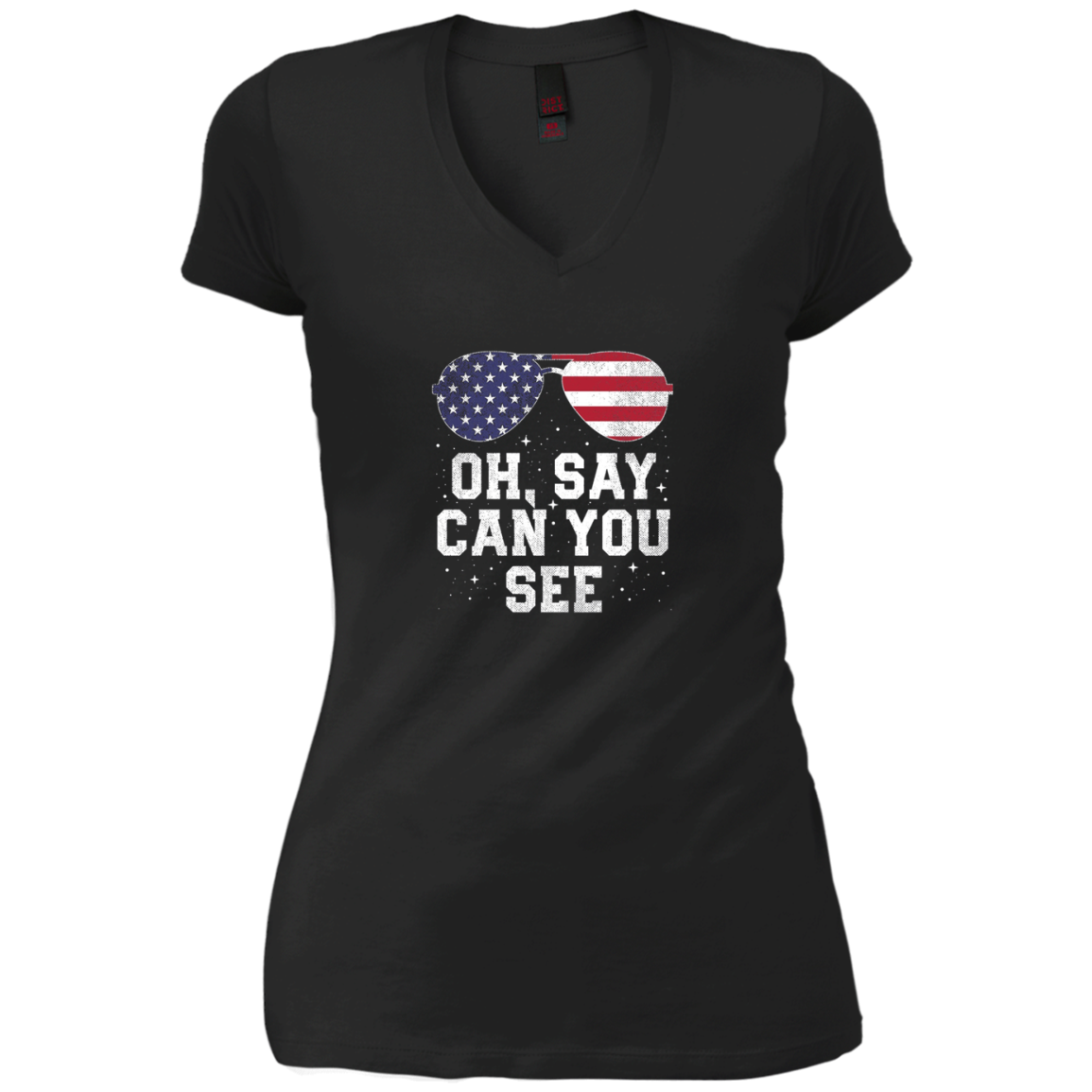 American Flag Sunglasses 4th of July Shirt Gift USA Fourth