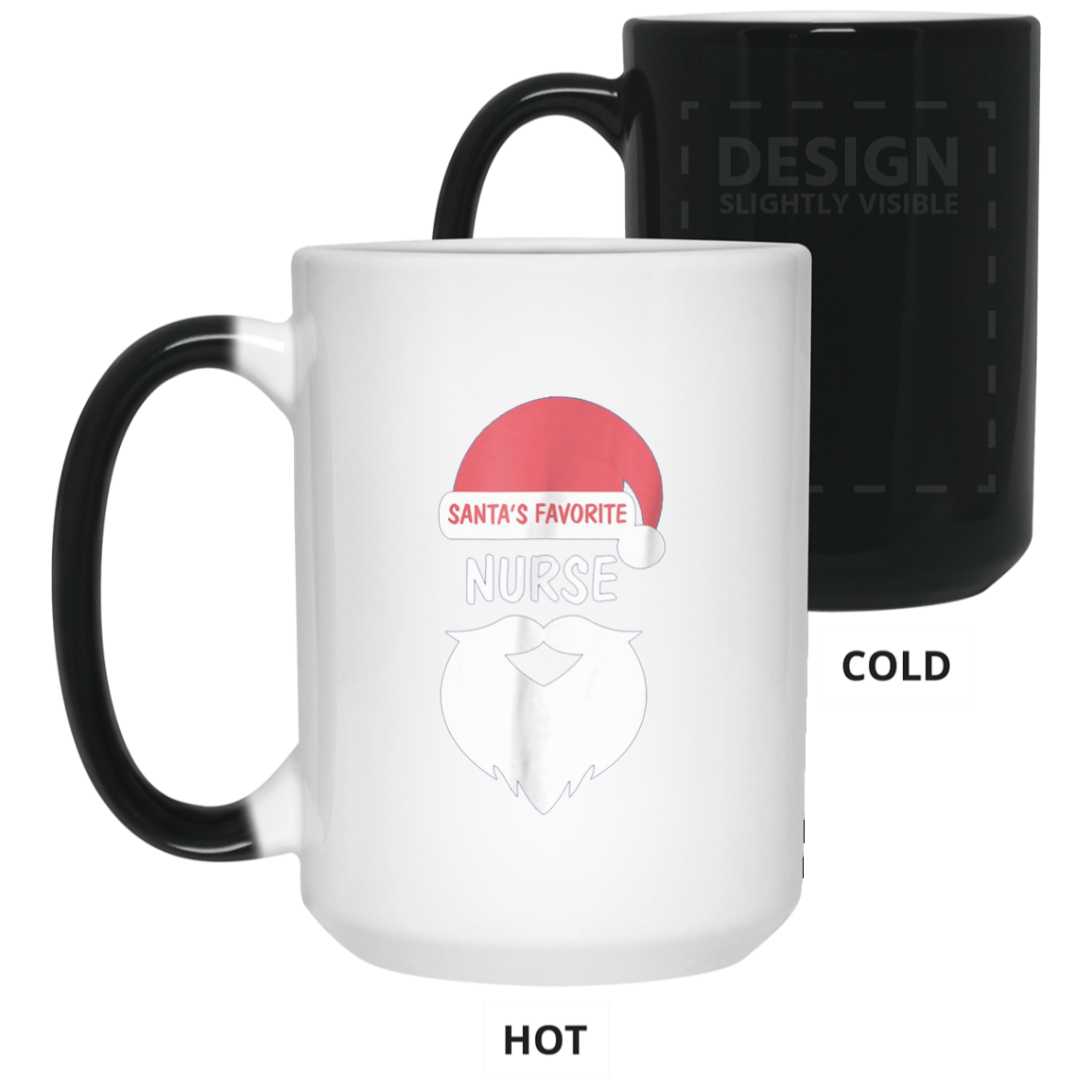 Santa's Favorite Nurse | Funny Christmas Nursing T-Shirt