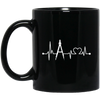 Image of Architect Heartbeat T-Shirt Funny Compass Architecture Gift