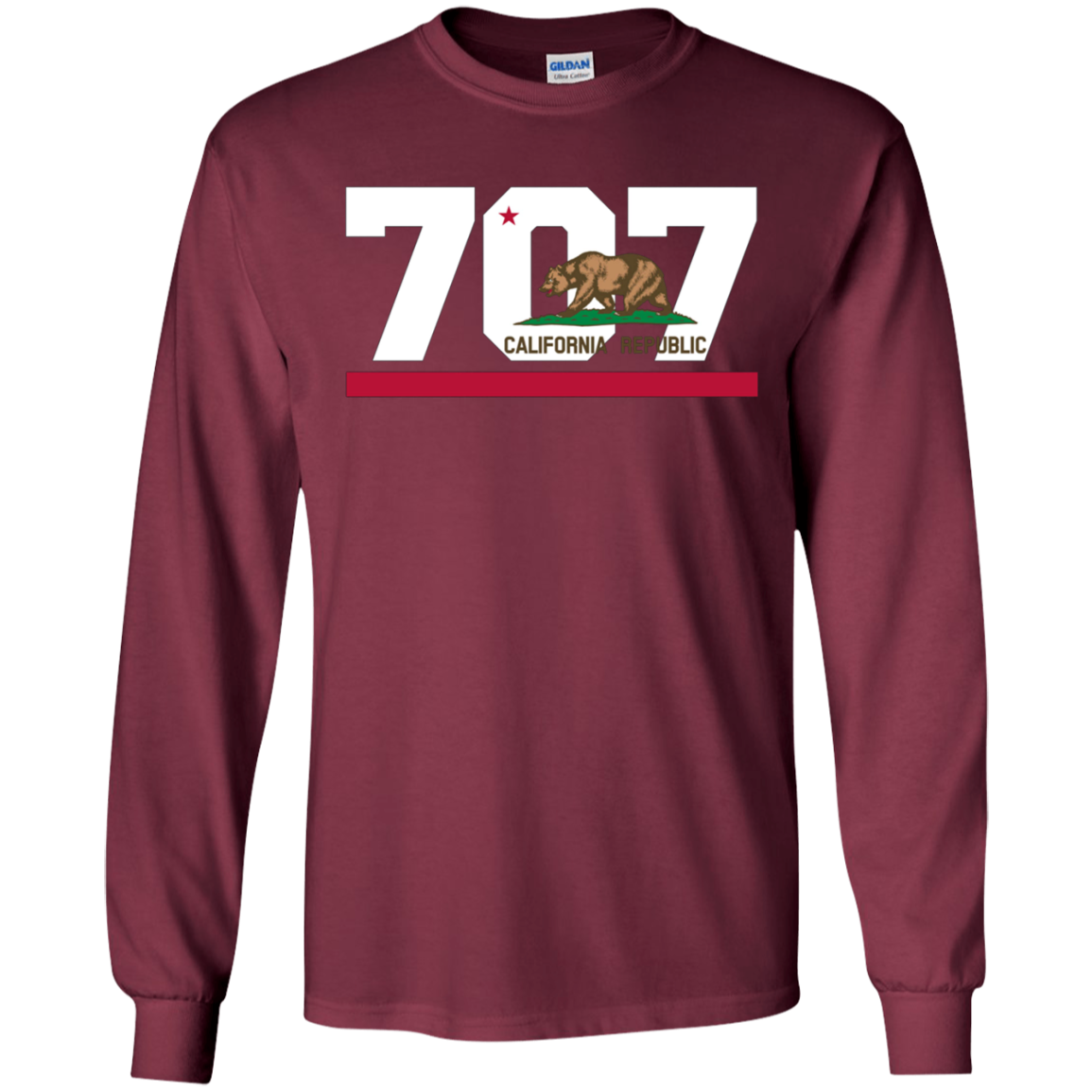Area Code 707 shirt - Sonoma California tshirt