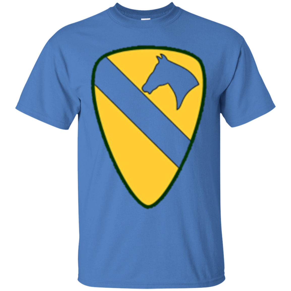 Army 1st Cavalry Division Patch Military Veteran T-Shirt