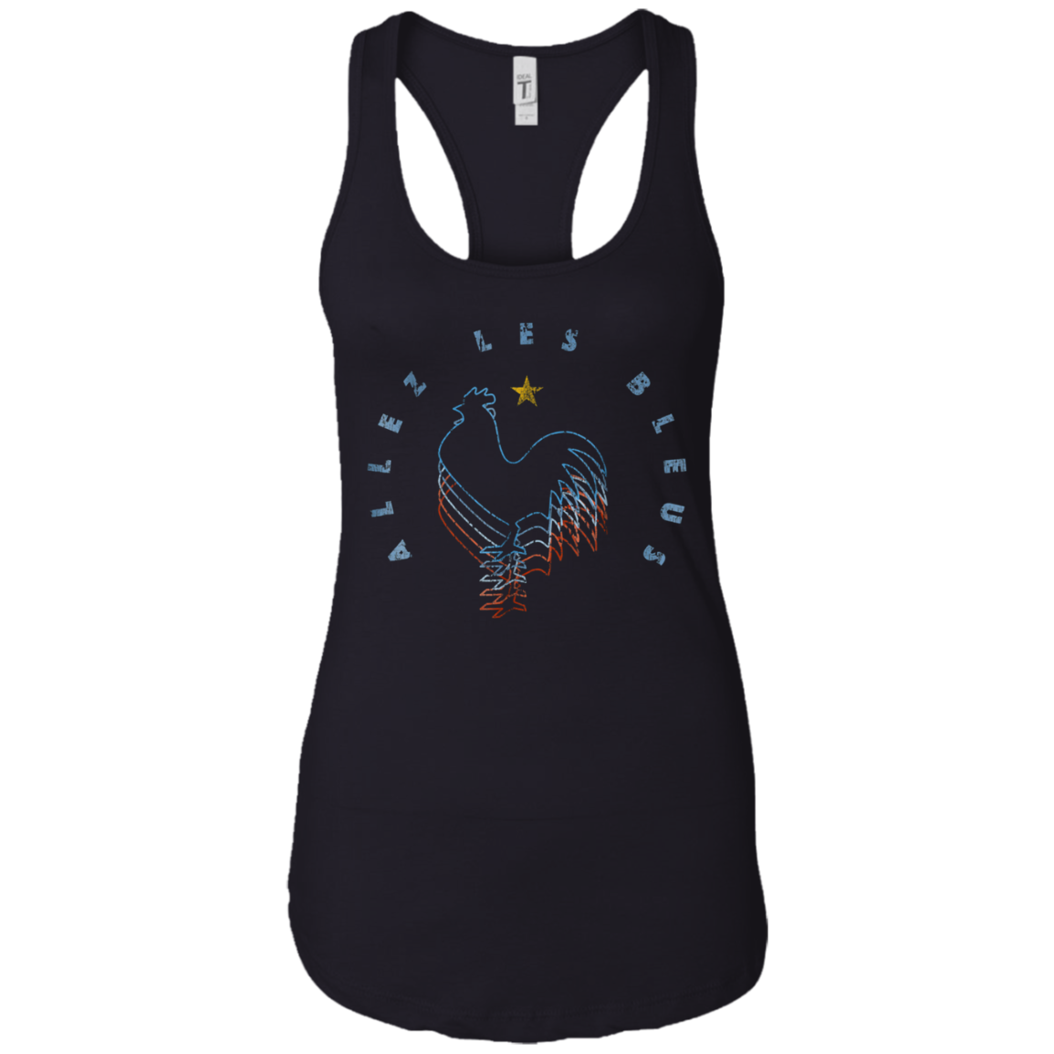 ALLEZ LES BLEUS Retro France Soccer Jersey 2018 French Flag