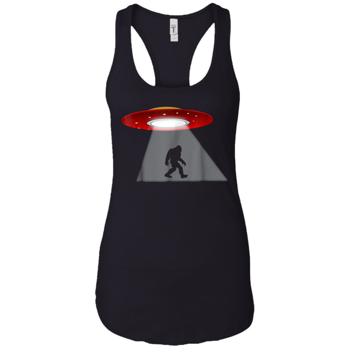 Alien Big Foot Abduction Funny Gift Idea Shirt
