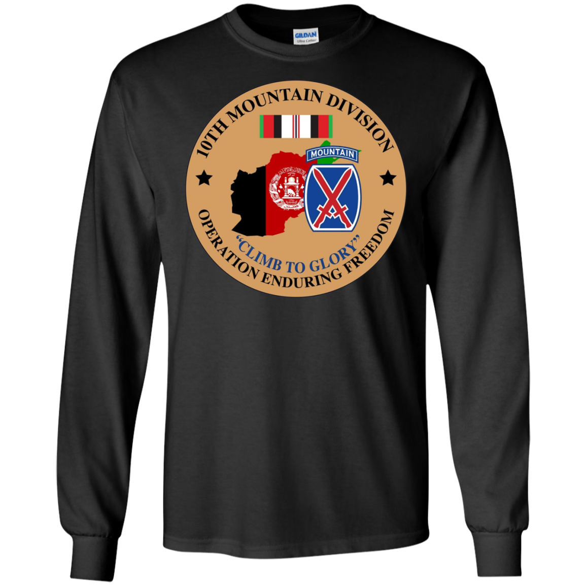 10th Mountain Division Afghan War Veteran Shirt