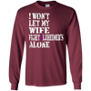 Image of Alzheimer's Awareness Shirt For Wife Purple Ribbon Tee
