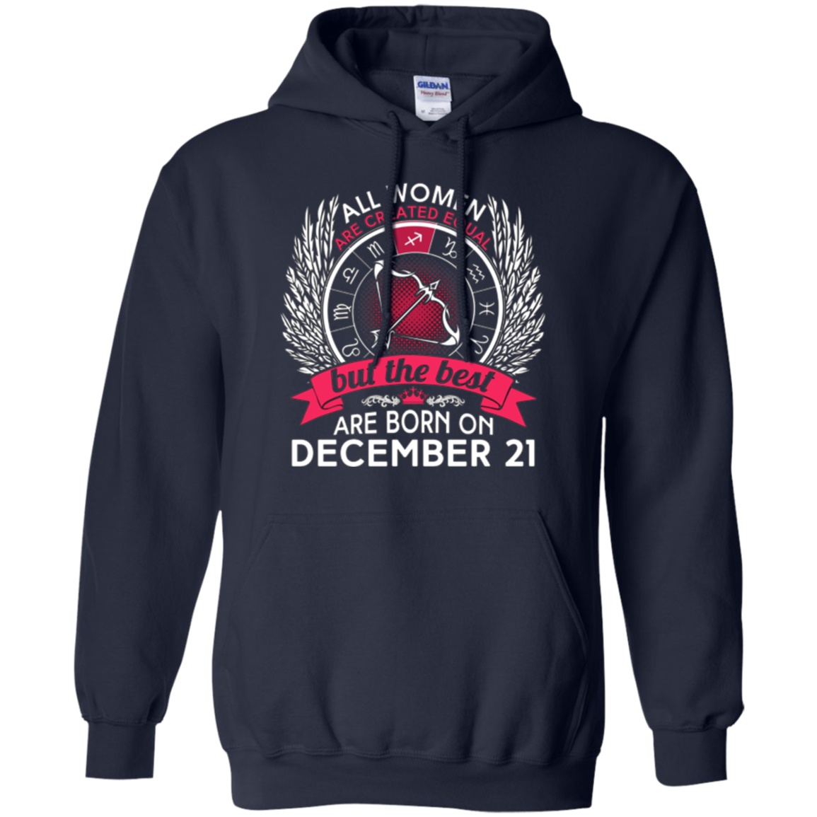 All Women Are Created Equal Born On December 21 T-shirt