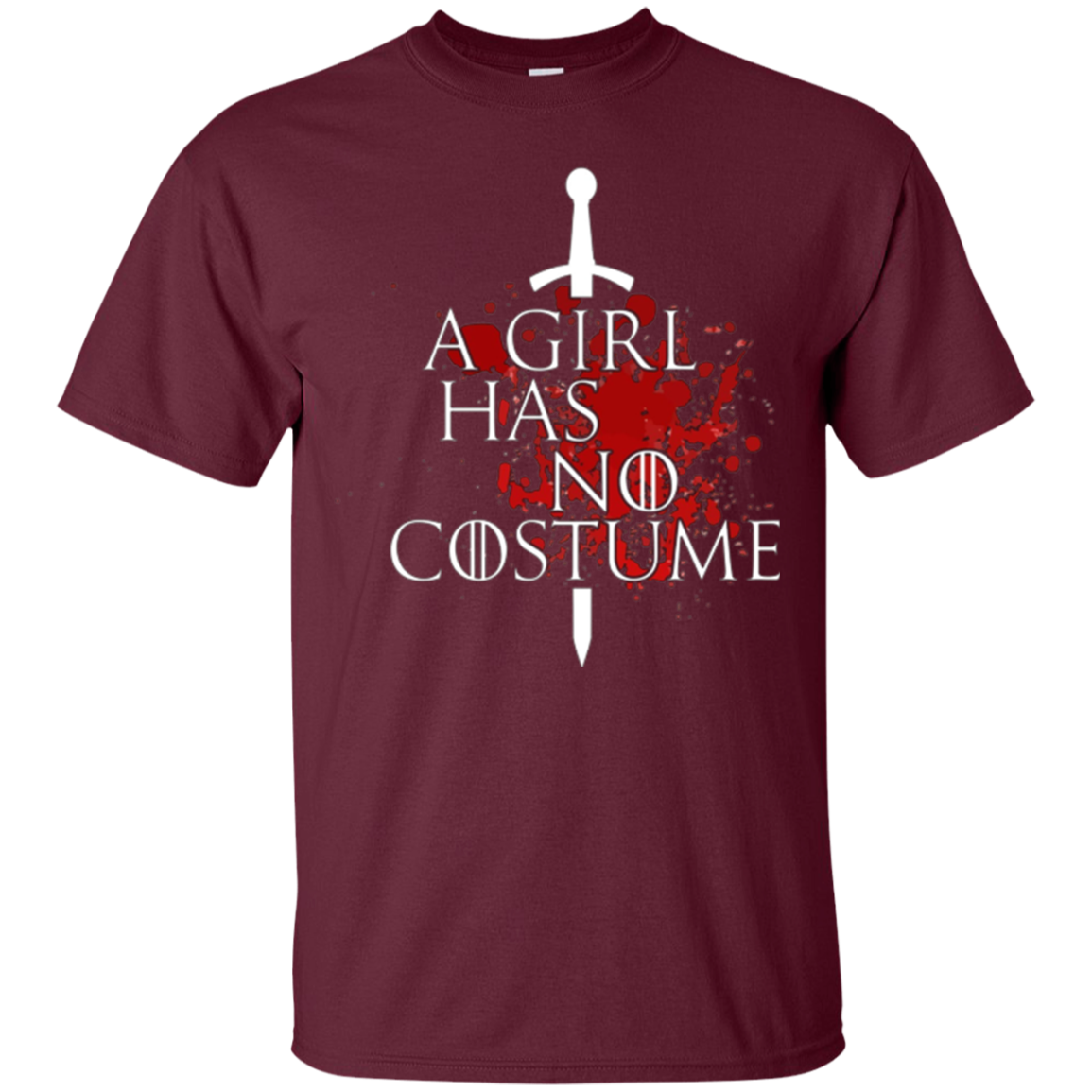 A GIRL HAS NO COSTUME T-Shirt - Funny Halloween Gift