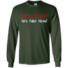 Image of Santa Fake News T-Shirt Trump Joke Funny Christmas Gift