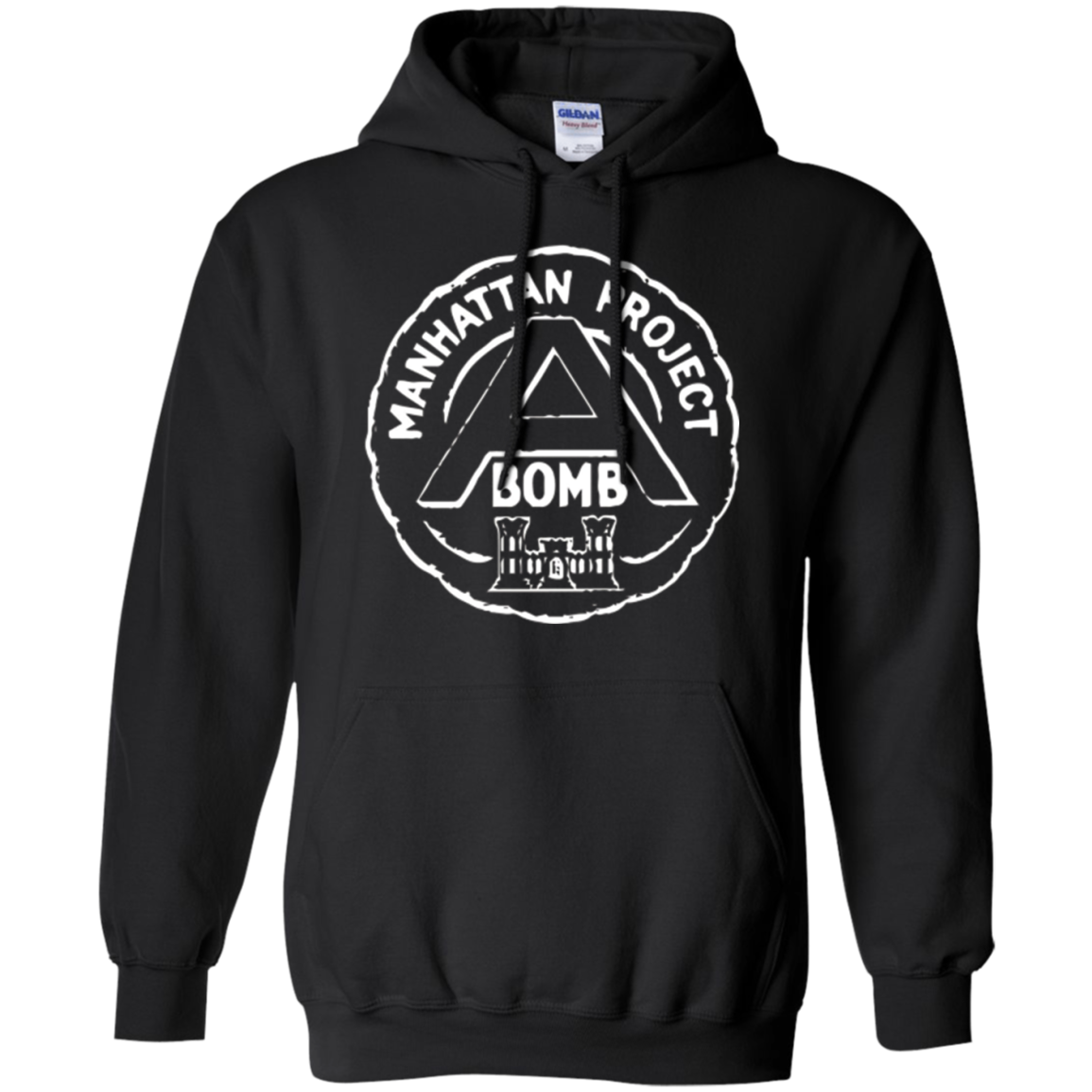 Atomic Bomb Manhattan Project T-Shirt White Print