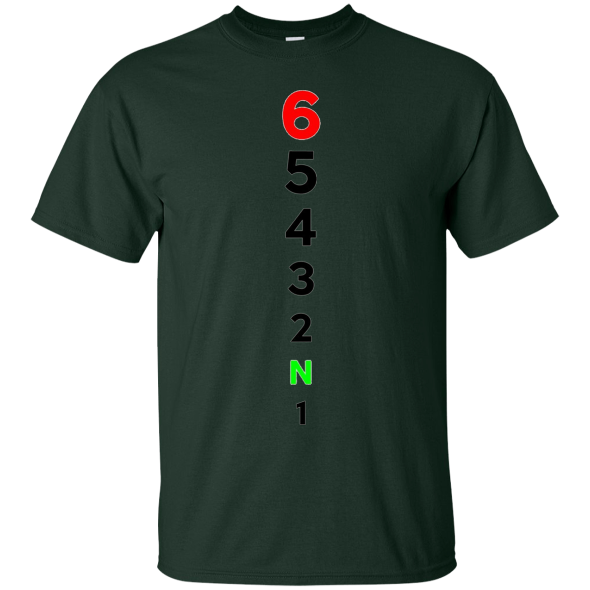 "6 up 1 down - 65432N1" very funny gifts moto gp vintage