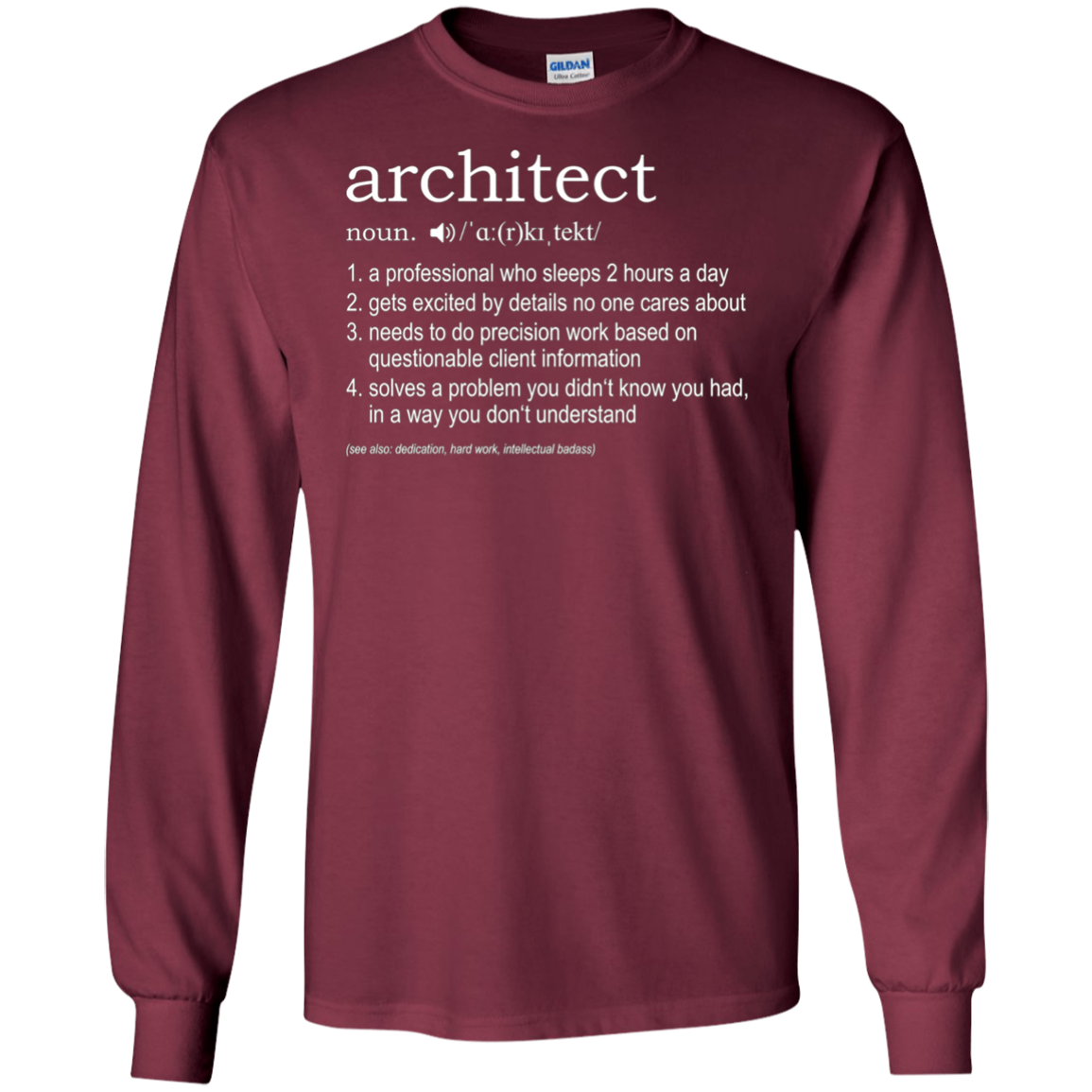 Architect Definition T-Shirt - funny TShirt for architects