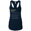 Image of Architect Definition Architecture Distressed Long T-Shirt