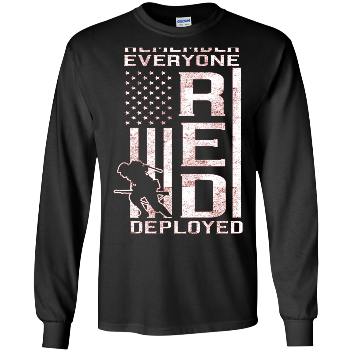 (Print On Back) RED Friday TShirt - R.E.D. Memorial Day