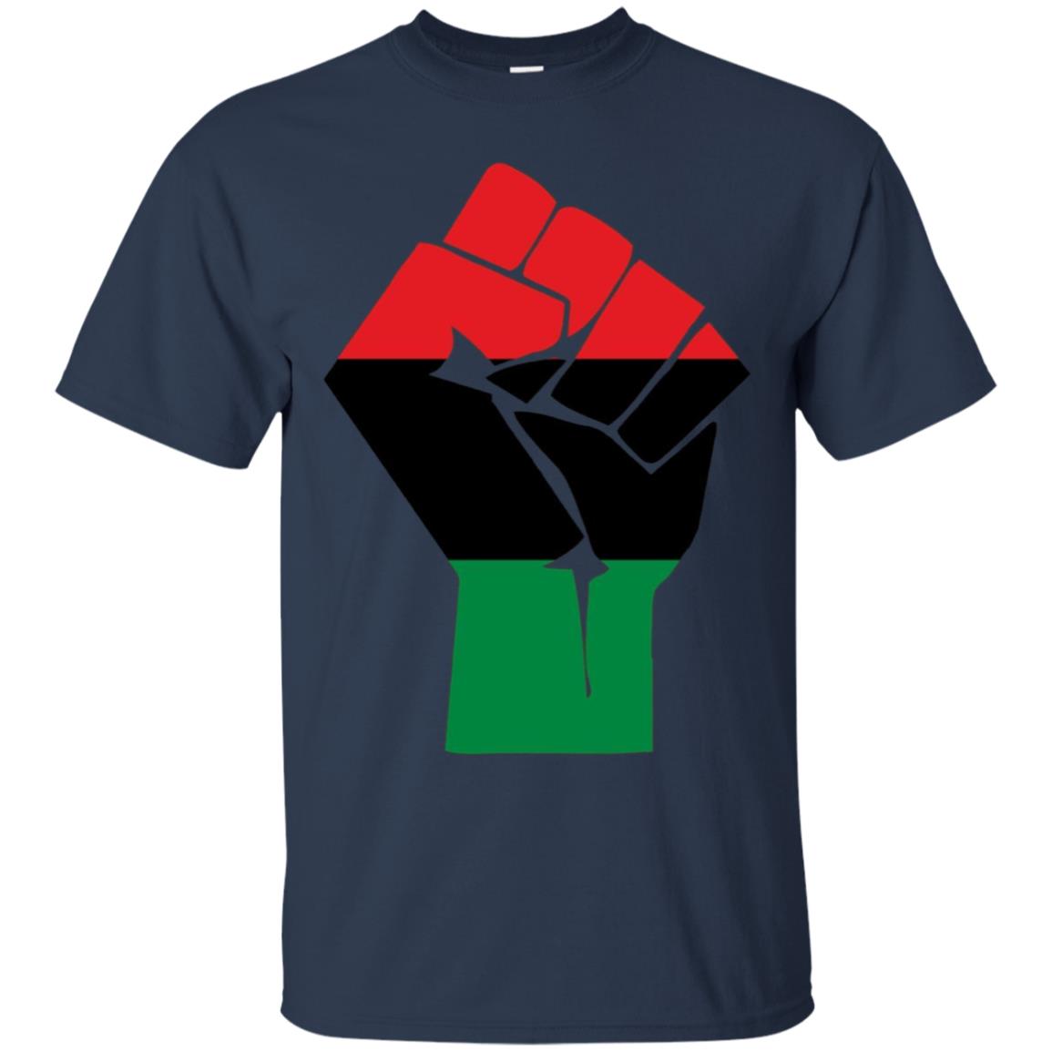 Afro-American Fist salute Shirt African Heritage Symbol Tee