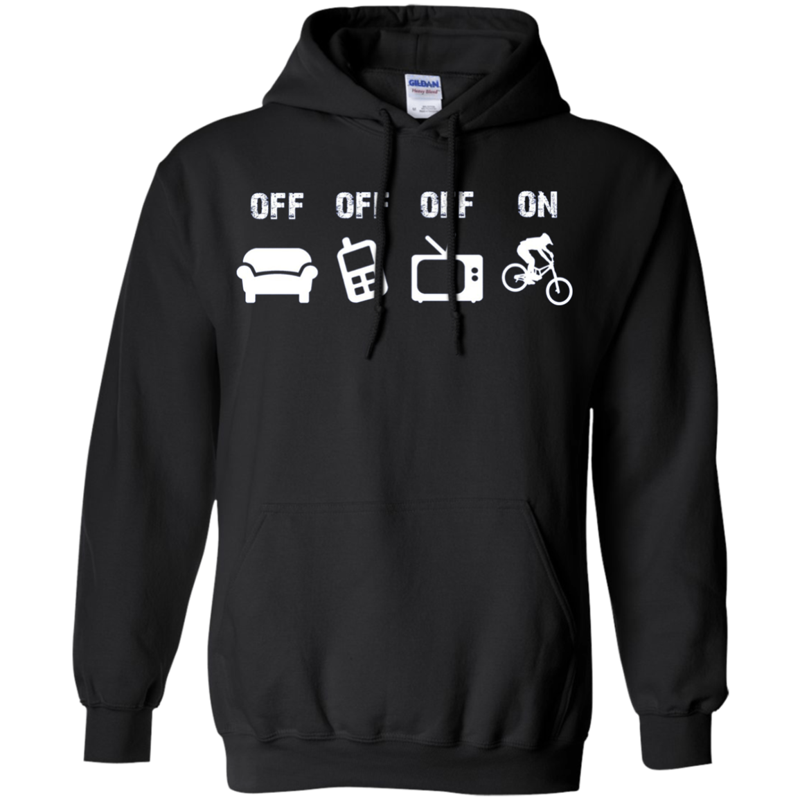 Bike Mode On Shirt: Funny Bicycle Bike Mtb T-Shirt Gift