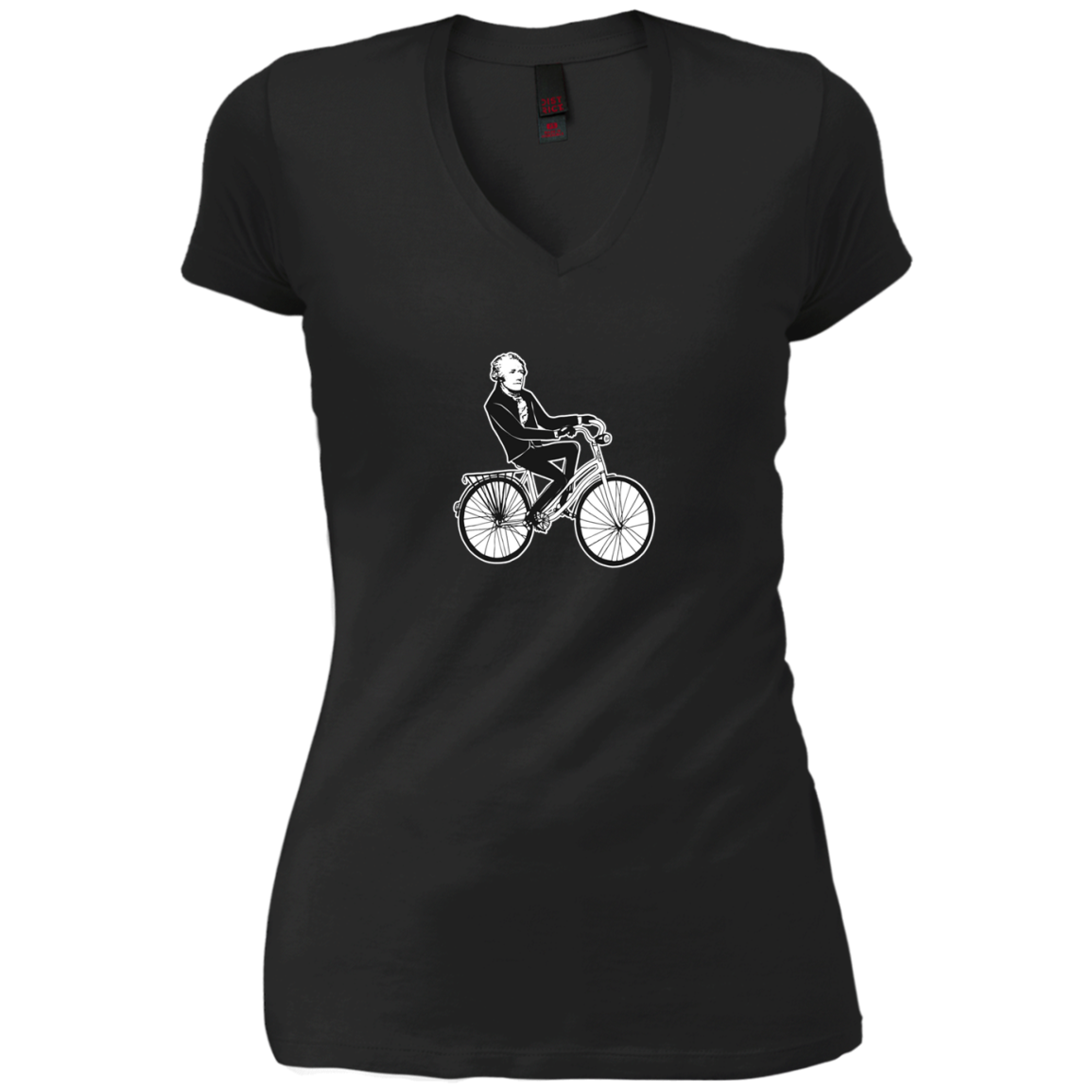 Alexander Hamilton Shirt | Alexander Hamilton on a Bicycle
