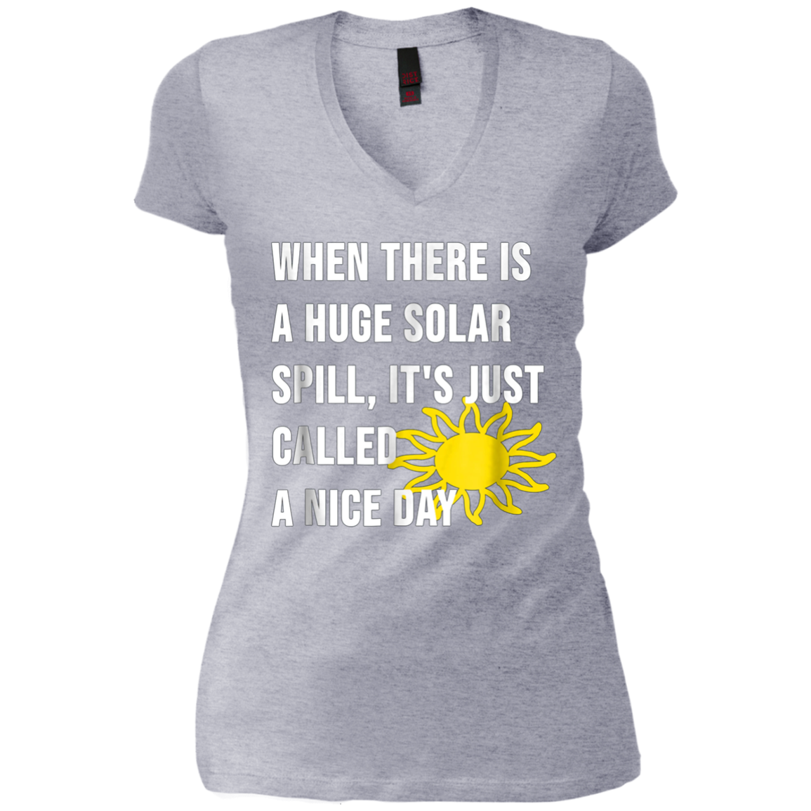 A Huge Solar Spill, Nice Day