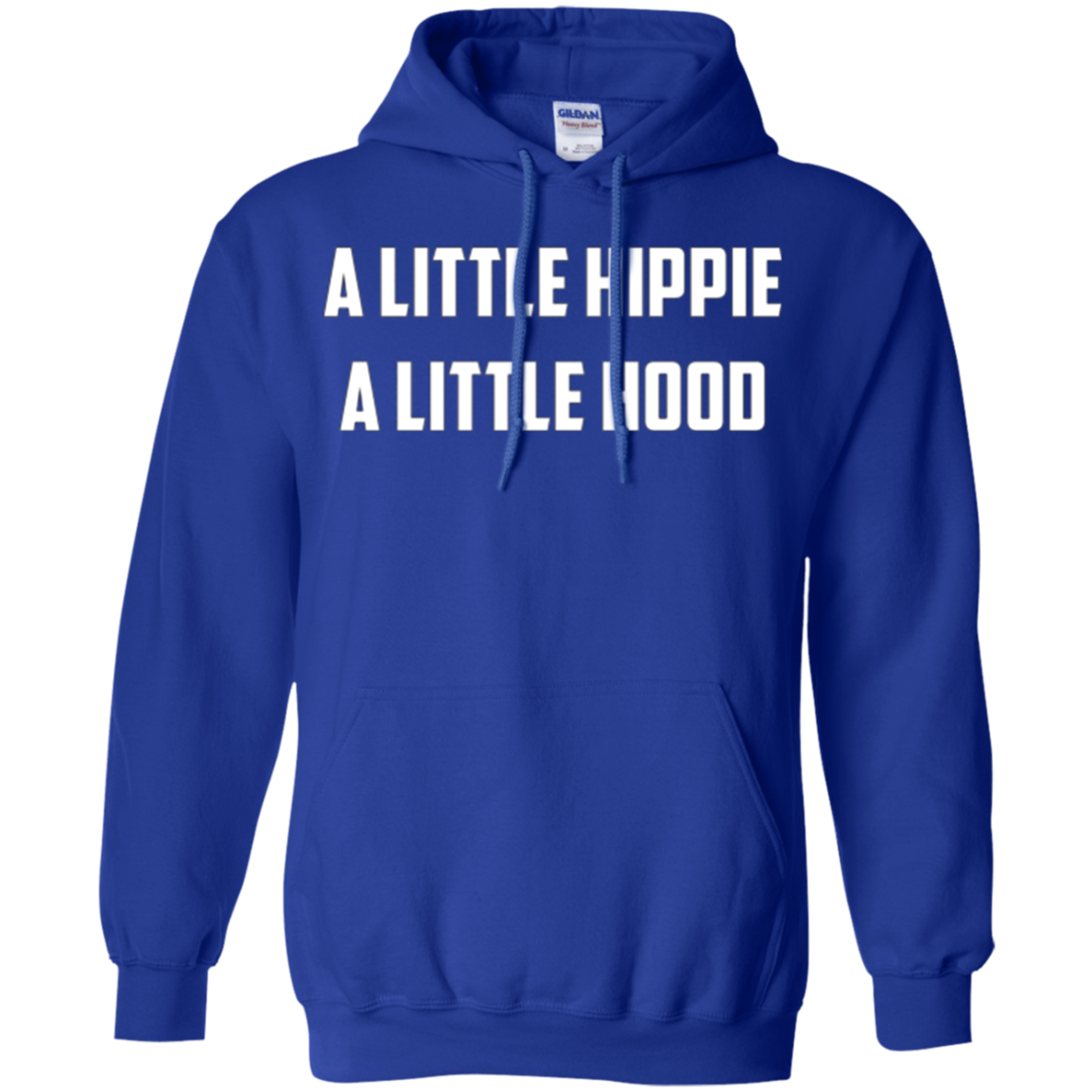 A Little Hippie A Little Hood T-Shirt | Funny Care Free Tee
