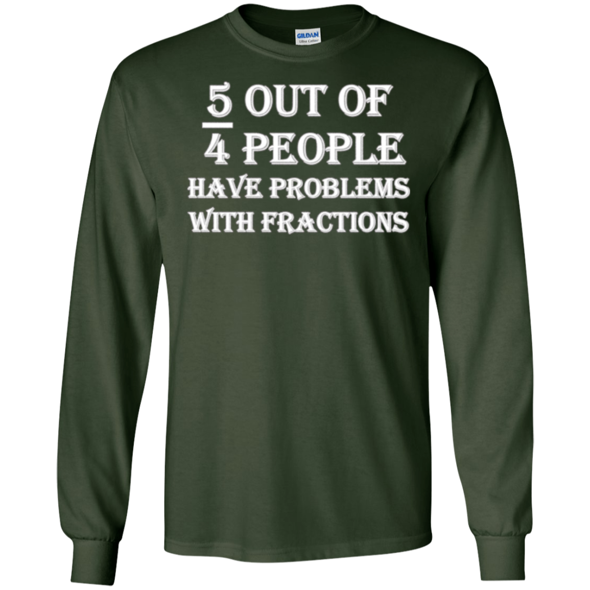 5 Out Of 4 People Have Problems With Fractions Mathematics