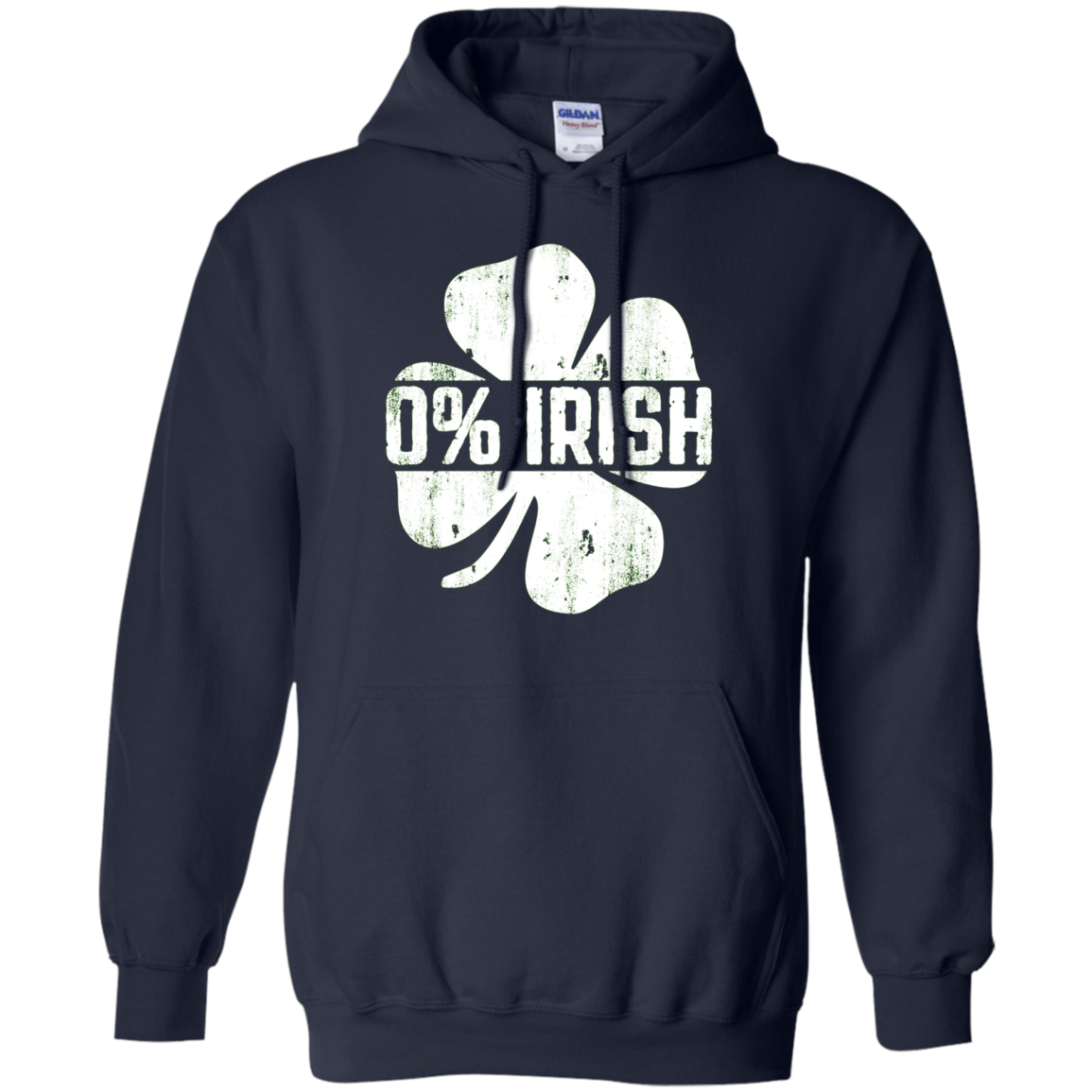 0% Irish T-Shirt Vintage St. Patrick Day Gift Shirt