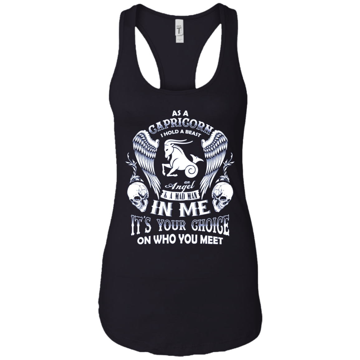 As A Capricorn I Hold A Beast And An Angel In Me Shirt