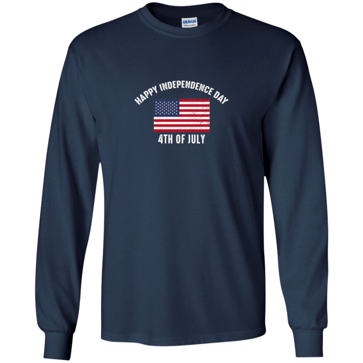 American Independence Day Long Sleeve T Shirt
