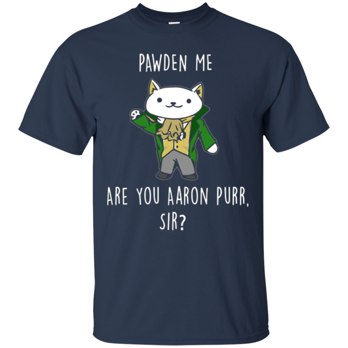 Un joli t - shirt de Hamilton pour les chats.