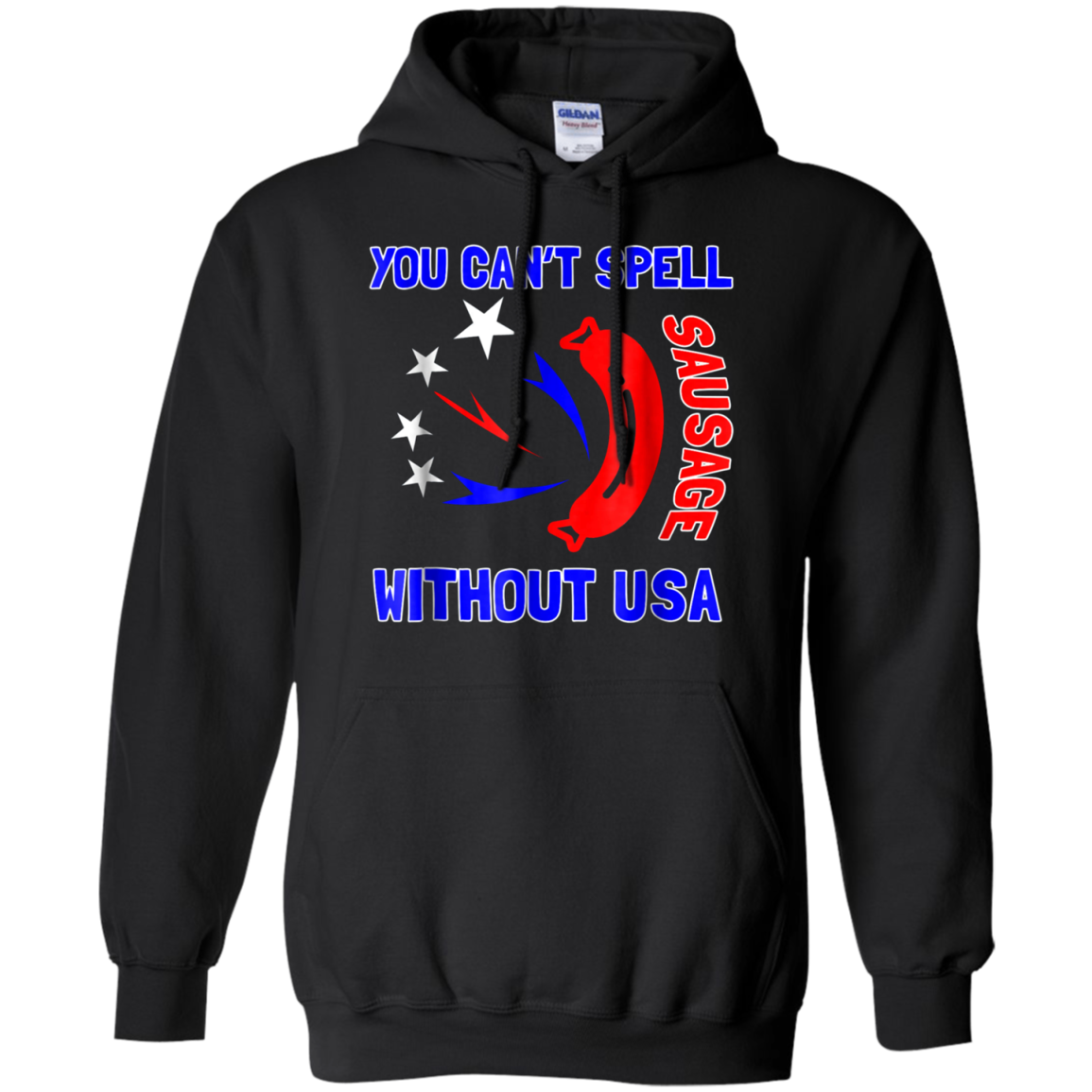 America - You Can't Spell Sausage Without USA T Shirt