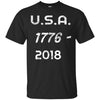 Image of America Independence Day Freedom 4th July Apparel T-Shirt