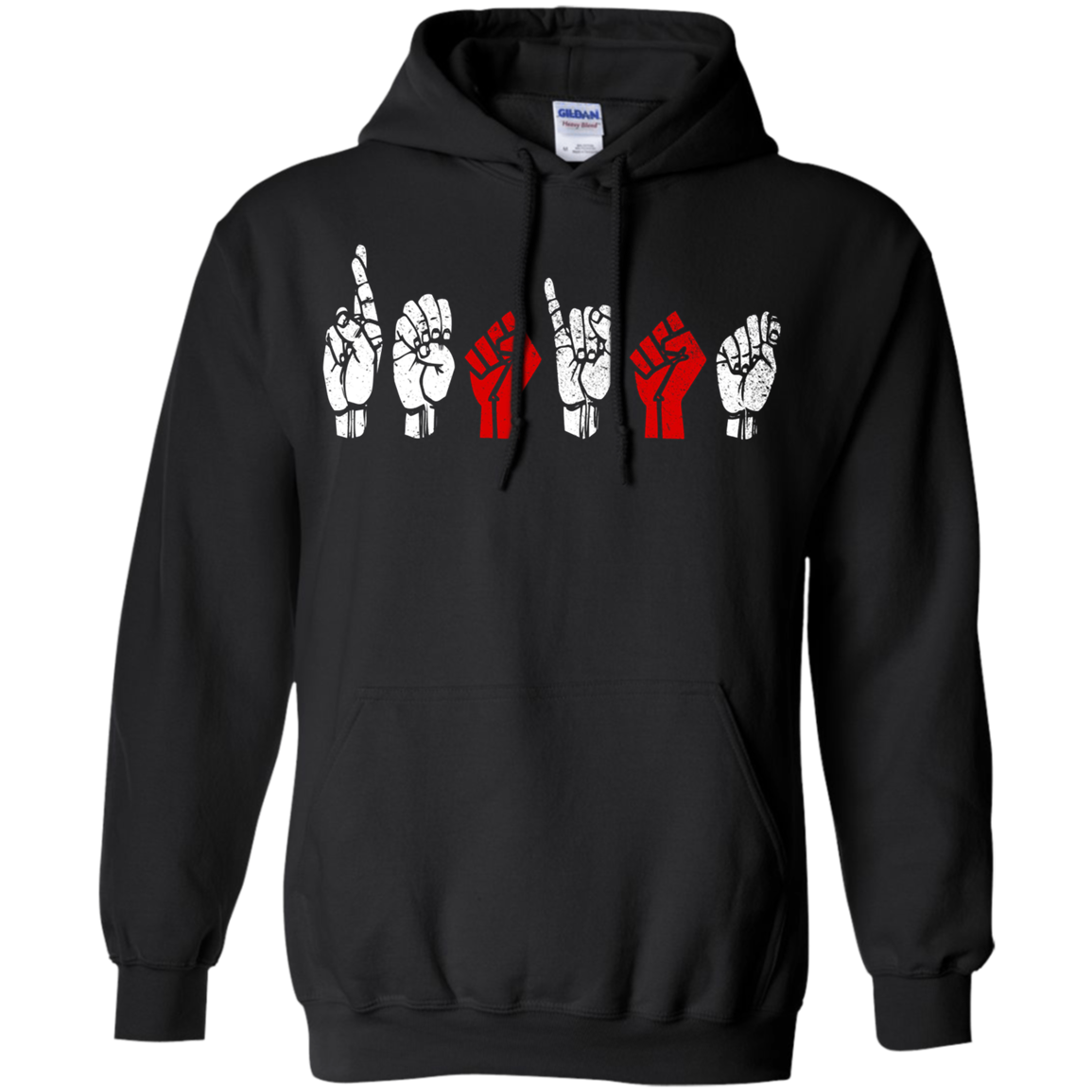 American Sign Language Resist long sleeve T shirt