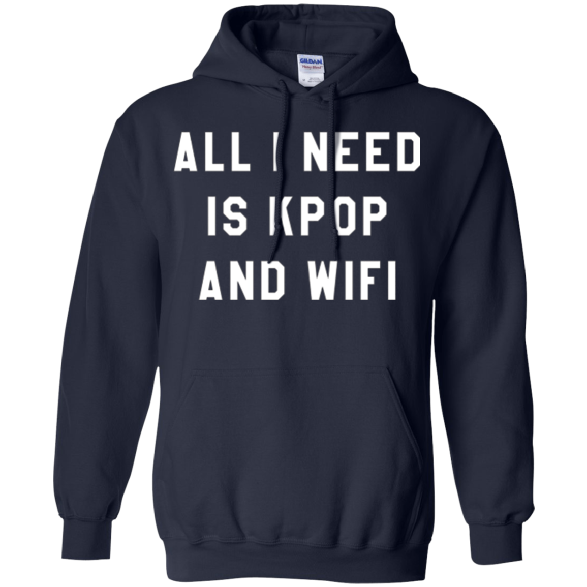 Tout ce dont j’ai besoin est Kpop et Wifi coréen K-Pop Fan Tshirt