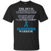 Image of T-shirt de foi de ruban de conscience de guerrier d'agoraphobie