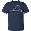 Image of Aerobatic Pilot Heartbeat | Airshow Fan Aerobatic Pilot Tee