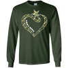 Image of Army Mima With US Star Army Clothes T-Shirt Happy Mother