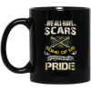 Image of Artilleryman T-shirt, We All Have Scars Wear Them With Pride