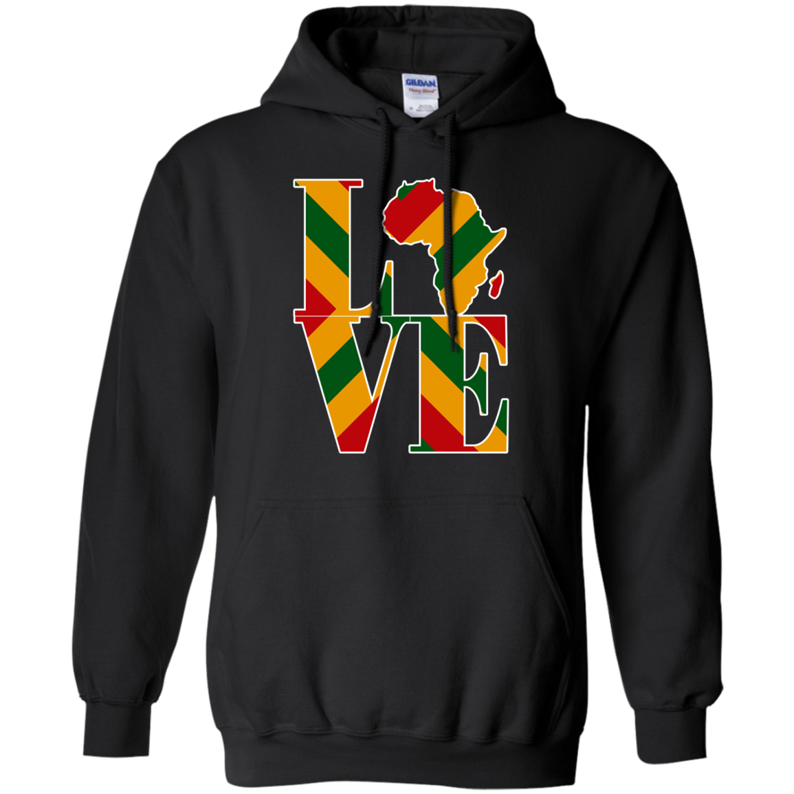 Africa map regae rasta colors Africa map t-shirt