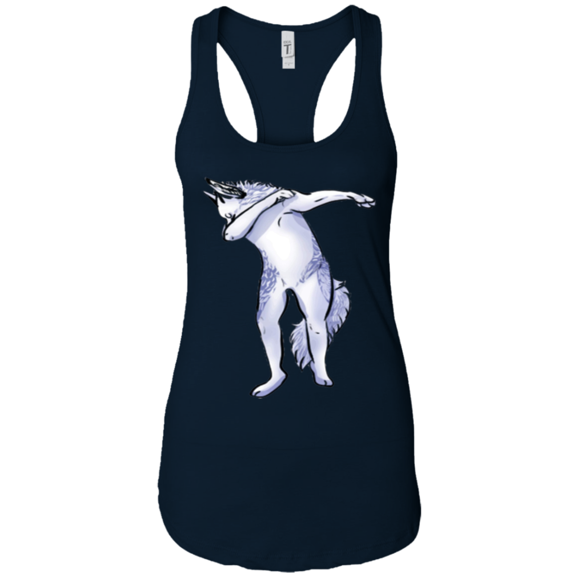 Wolf Cute Dabbing T-Shirt Funny Dab Dance Gift Shirt