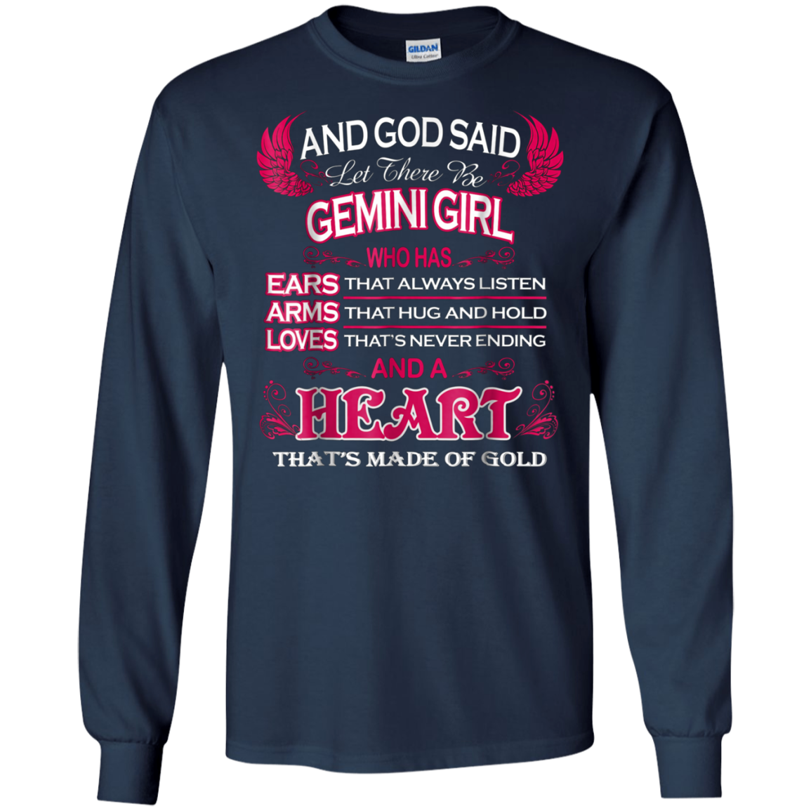 And God Said Let There Be Gemini Girl T-shirt