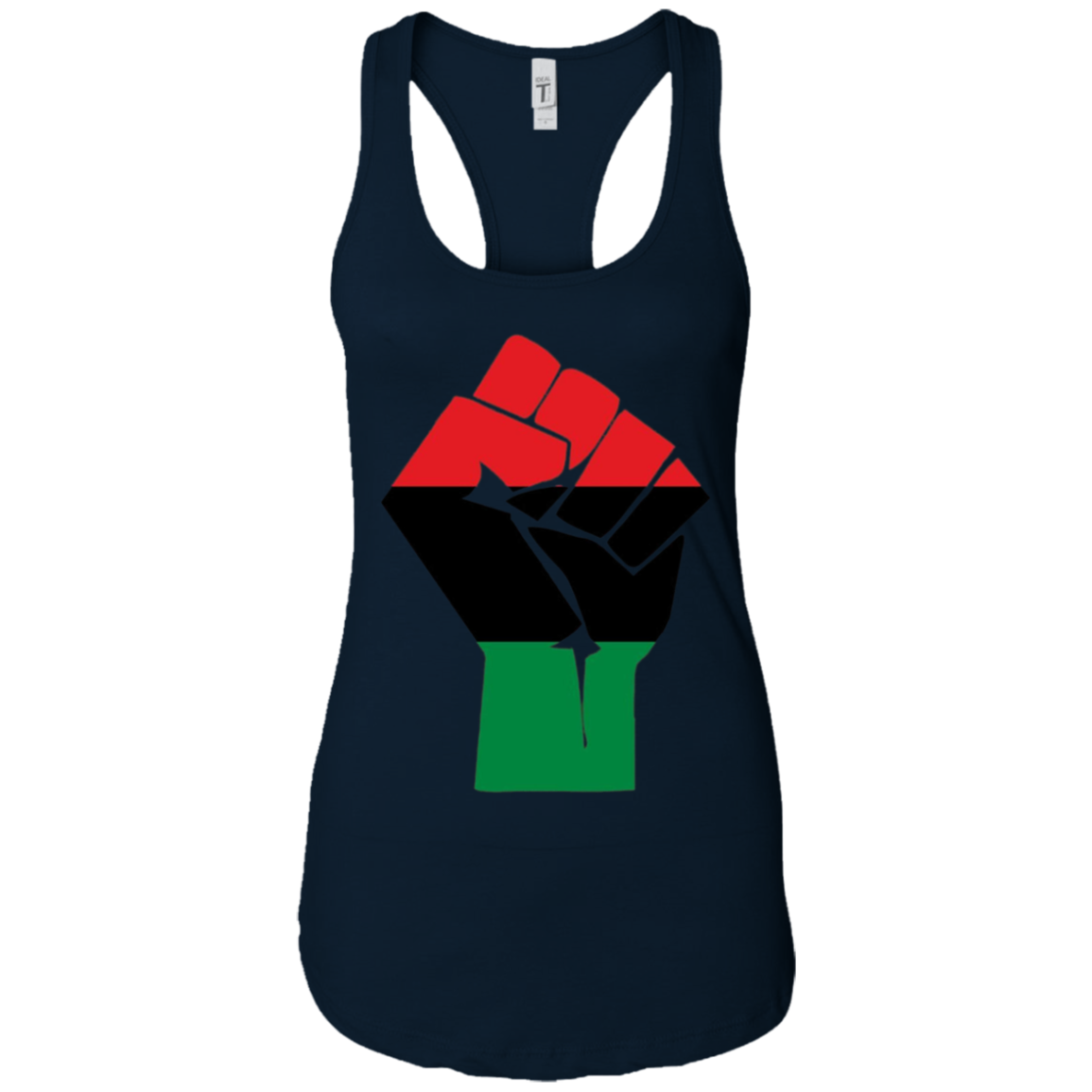 Afro-American Fist salute Shirt African Heritage Symbol Tee