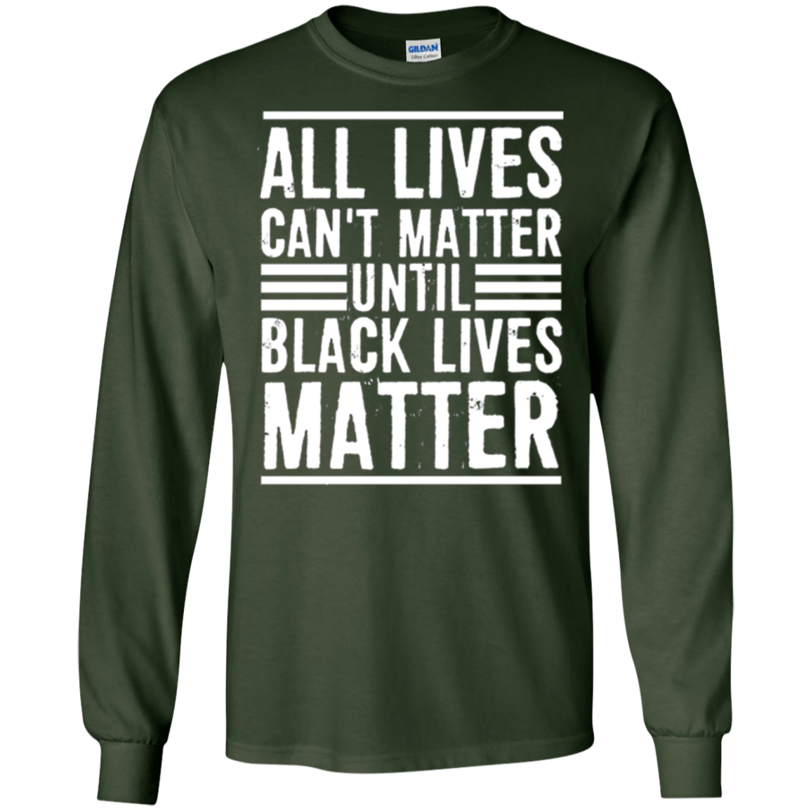 All Lives Can't Matter Until Black Lives Matter T-Shirt