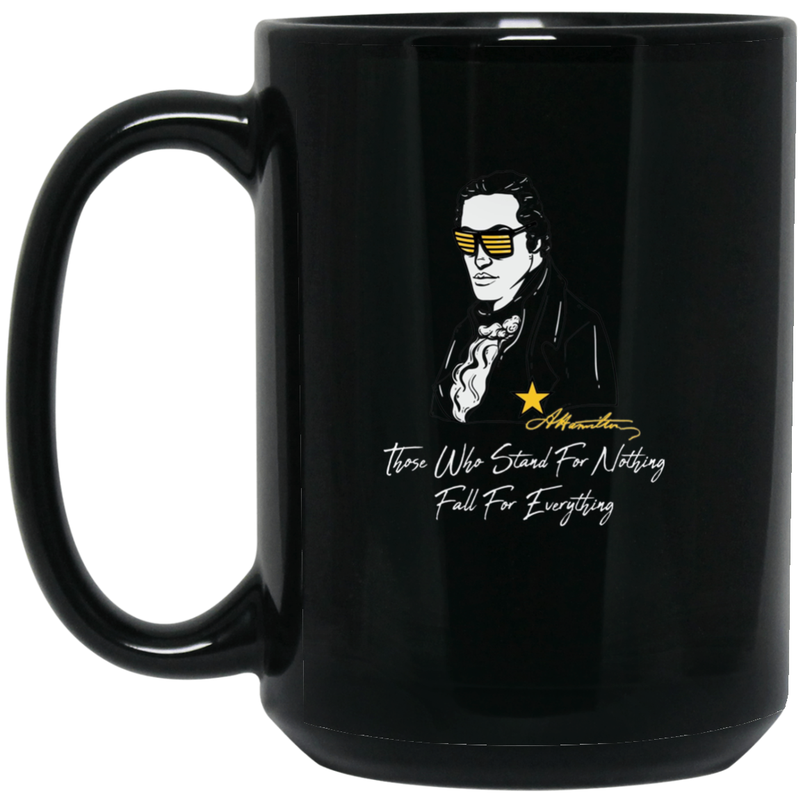 Alexander Hamilton Long Sleeve T-Shirt Founding Fathers USA