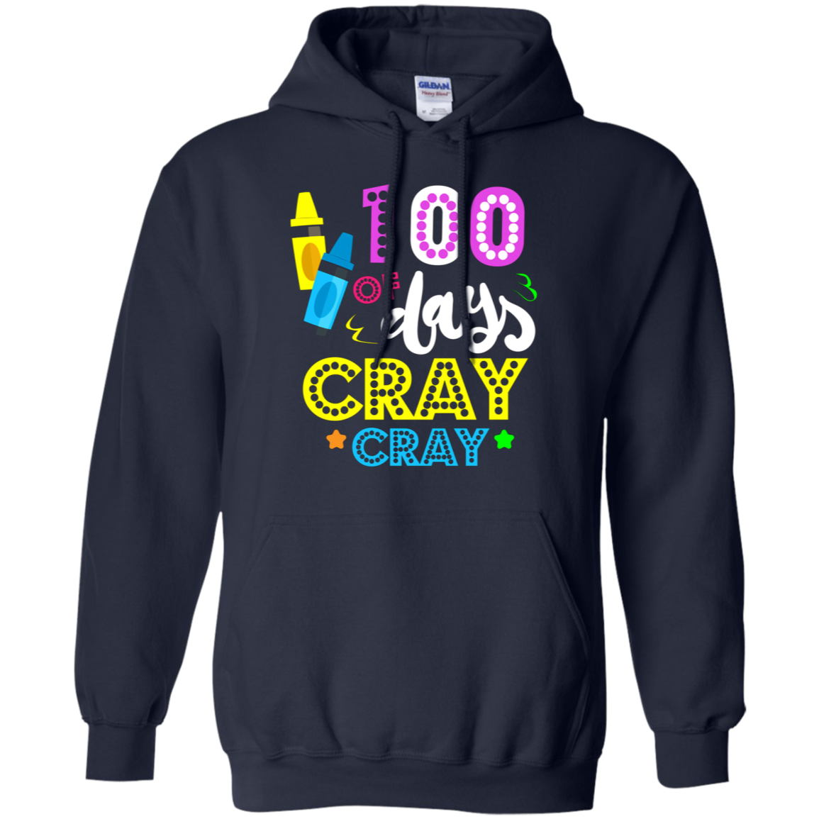 100 Days of Cray Cray Shirt - 100 Days of School Shirt