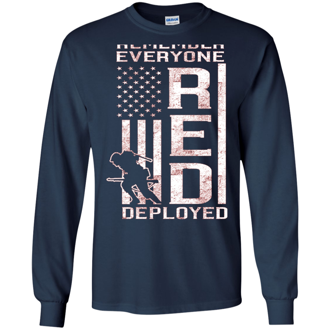 (Print On Back) RED Friday TShirt - R.E.D. Memorial Day