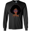 Image of Afro Art Natural Hair T-shirt pour femmes noires