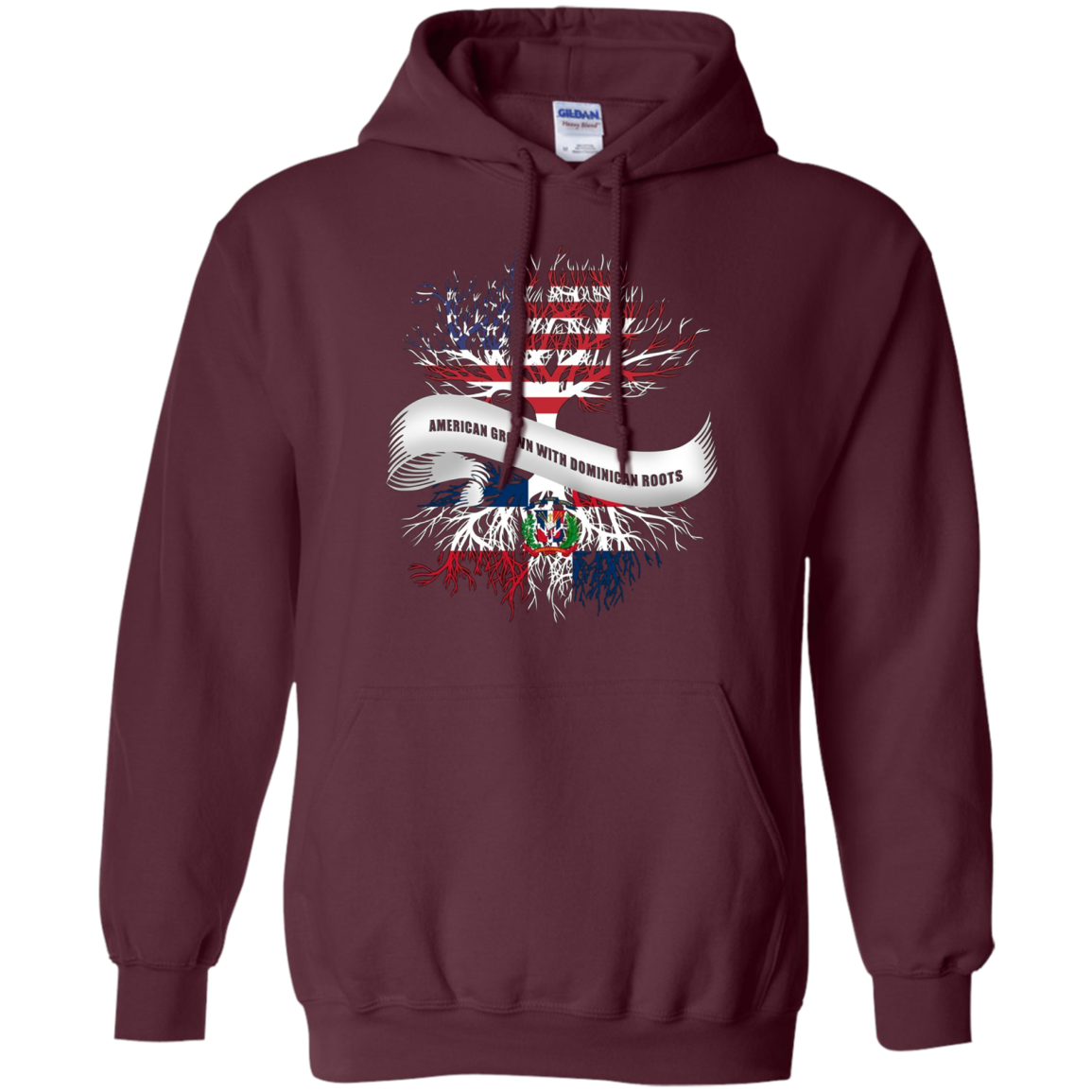 American Grown with Dominican Republic Roots T-Shirt