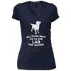 Image of All Food Must Go To The Lab For Testing Black Lab T-Shirt