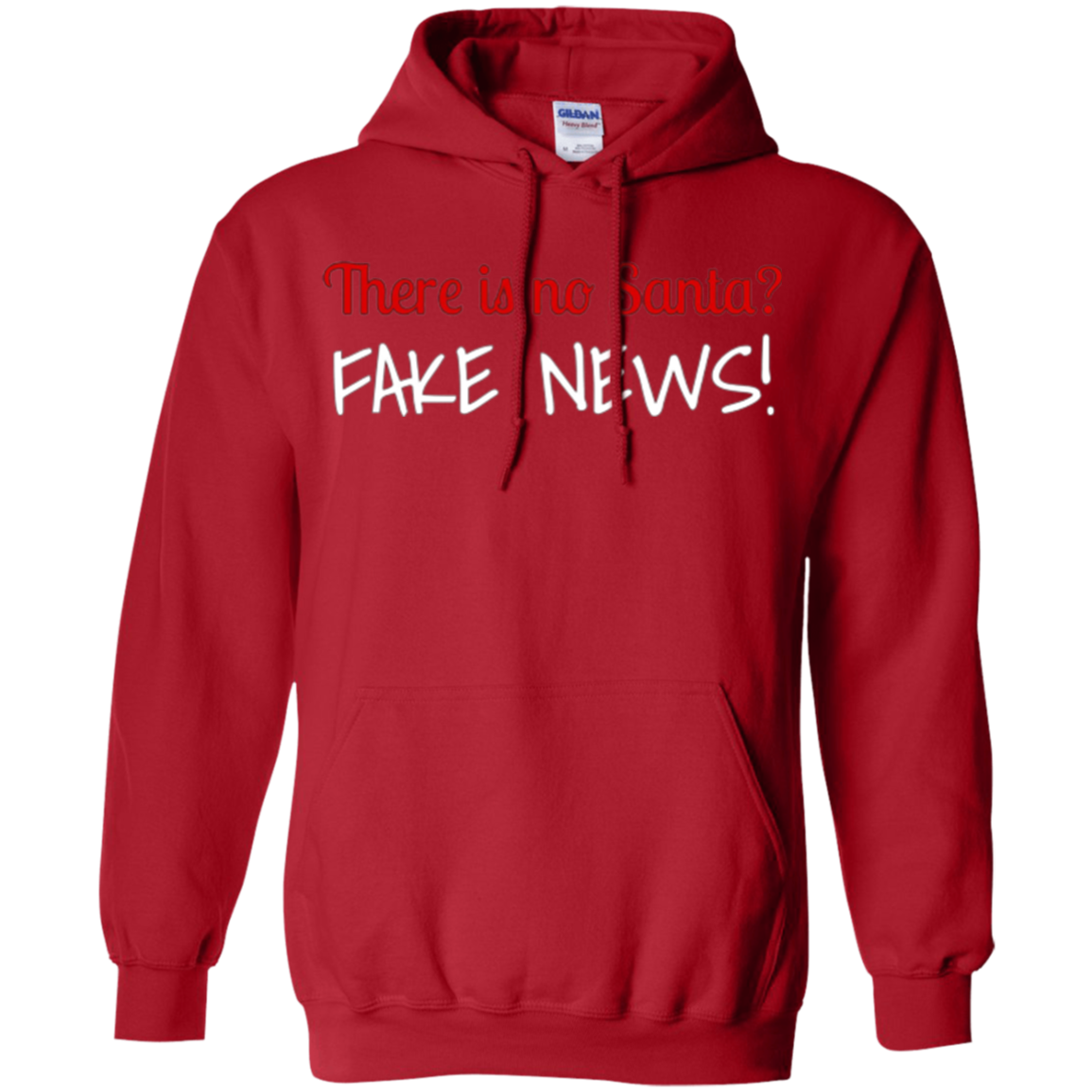 Santa Fake News T-Shirt Trump Joke Funny Christmas Gift